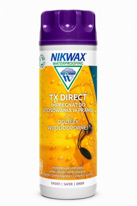 Impregnat do odzieży Nikwax TX.Direct Wash-in 300 ml Impregnat do odzieży Nikwax TX.Direct Wash-in 300 ml