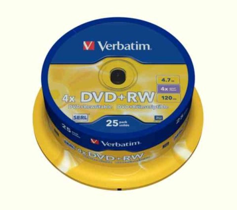 VERBATIM 4.7 GB 4x Cake 25 szt.