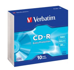 VERBATIM 700 MB 52x Slim 10 szt.