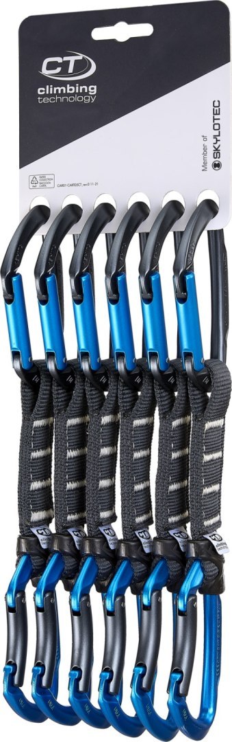 Zestaw ekspresów CT Lime B Set PRO NY 6 x 12 cm niebieski (anthr./blue elec.)
