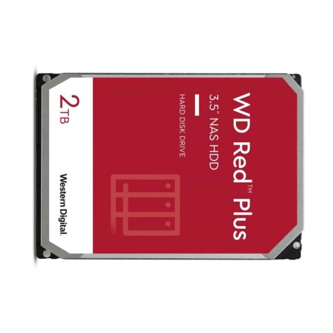 Dysk twardy WD Red Plus 2 TB 3.5" WD20EFPX Dysk twardy WD Red Plus 2 TB 3.5" WD20EFPX