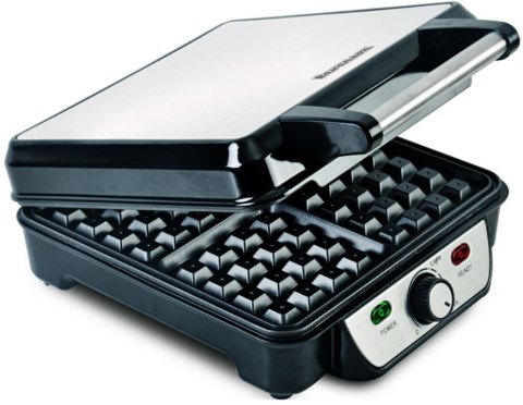 Opiekacz RAVANSON GR-7030 (1100W /4 gofry /Czarny-inox ) Opiekacz RAVANSON GR-7030 (1100W /4 gofry /Czarny-inox )