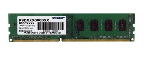 Pamięć PATRIOT (DIMM/DDR3L/4 GB/1600MHz/11CL/SINGLE) Pamięć PATRIOT (DIMM/DDR3L/4 GB/1600MHz/11CL/SINGLE)