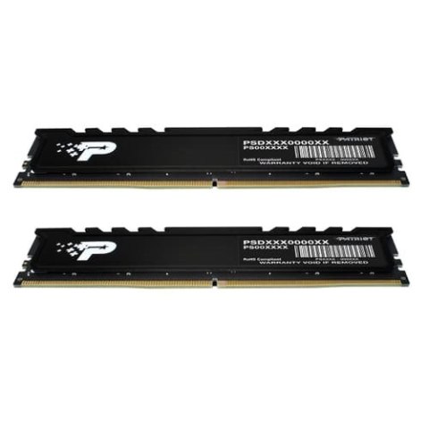 Pamięć PATRIOT (UDIMM/DDR5/48 GB/5600MHz/1.1V/46CL/DUAL) Pamięć PATRIOT (UDIMM/DDR5/48 GB/5600MHz/1.1V/46CL/DUAL)