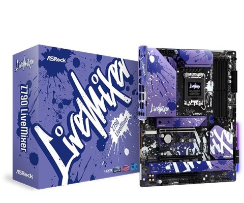 Płyta główna ASROCK Z790 LiveMixer LGA1700 ATX Płyta główna ASROCK Z790 LiveMixer LGA1700 ATX