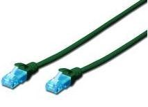 DIGITUS Cat5e U/UTP 3 m Zielony 3 Patchcord DIGITUS Cat5e U/UTP 3 m Zielony 3 Patchcord