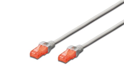 DIGITUS U/UTP Kat. 6 15 m Szary 15 Patchcord DIGITUS U/UTP Kat. 6 15 m Szary 15 Patchcord