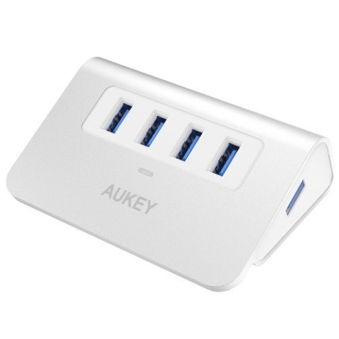 Hub USB AUKEY CB-H5 Aluminiowy HUB USB-A | 4xUSB 3.0 | 5Gbps Hub USB AUKEY CB-H5 Aluminiowy HUB USB-A | 4xUSB 3.0 | 5Gbps