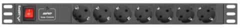 Listwa zasilająca LANBERG PDU-07F-0200-IEC-BK