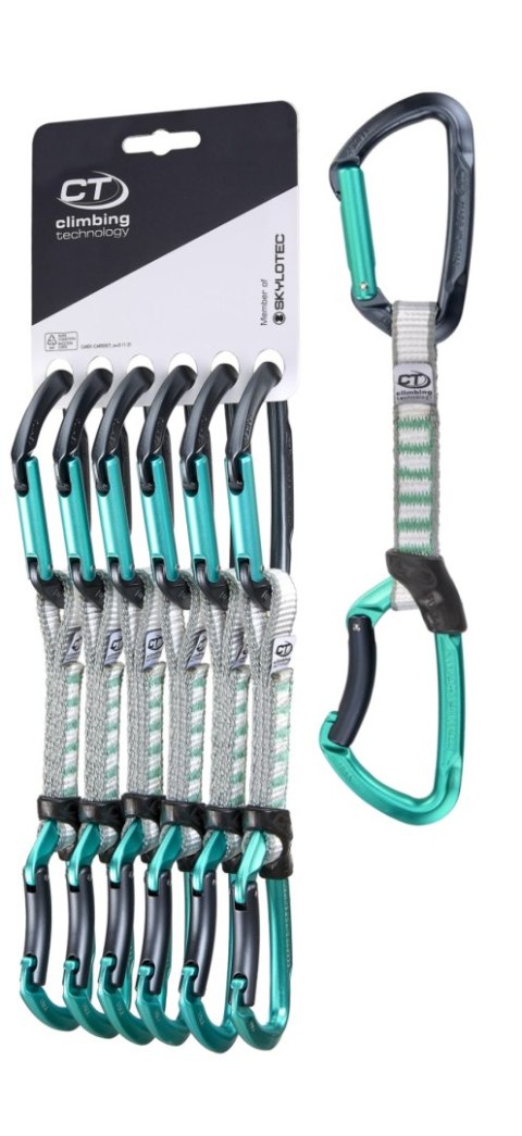 Zestaw ekspresów CT Lime B Set NY 6 x 12 cm morski(anth./bleu mar)