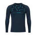 Bluza termoaktywna męska Alpinus Gausdal grafitowo-niebieska r. XL