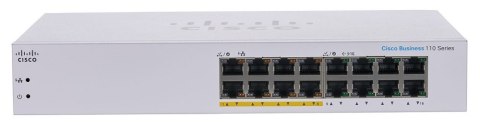 Przełącznik CISCO CBS110-16PP-EU (16x 10/100/1000 ) Przełącznik CISCO CBS110-16PP-EU (16x 10/100/1000 )