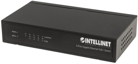 Przełącznik INTELLINET NETWORK SOLUTIONS 561228 (5x 10/100/1000 PoE+ ) Przełącznik INTELLINET NETWORK SOLUTIONS 561228 (5x 10/100/1000 PoE+ )