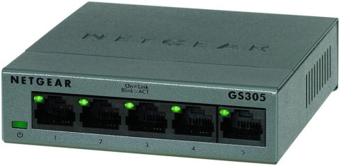 Przełącznik NETGEAR GS305-300PES (5x 10/100/1000 ) Przełącznik NETGEAR GS305-300PES (5x 10/100/1000 )