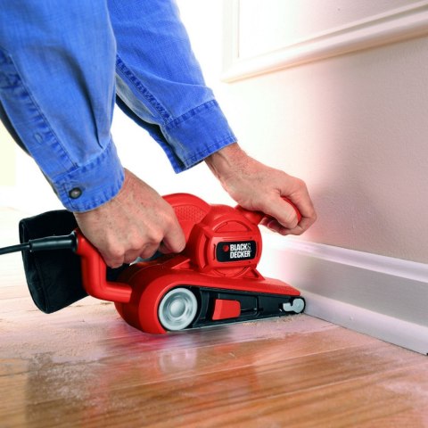 Black&Decker 720W 75mm x 457mm Szlifierka taśmowa Black&Decker 720W 75mm x 457mm Szlifierka taśmowa