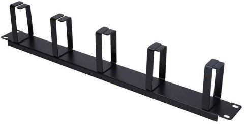 EXTRALINK ORGANIZER KABLA 1U CZARNY EXTRALINK ORGANIZER KABLA 1U CZARNY