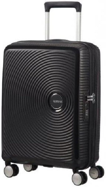 SAMSONITE 32G-09-001 Spinner American T. 32G09001 SOUNDBOX-55/20 TSA EXP bagaż,4 kółka, czarna