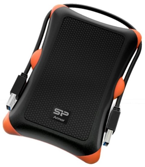 Dysk twardy zewnętrzny SILICON POWER Armor A30 1 TB Czarny SP010TBPHDA30S3K Dysk twardy zewnętrzny SILICON POWER Armor A30 1 TB Czarny SP010TBPHDA30S3K