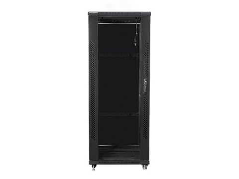 LANBERG FF01-6632-12B-kpl Lanberg szafa stojąca rack 19 32U/600x600mm czarna (drzwi szklane) LANBERG FF01-6632-12B-kpl Lanberg szafa stojąca rack 19 32U/600x600mm czarna (drzwi szklane)