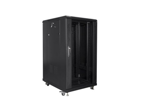 LANBERG FF01-6822-12B Lanberg szafa stojąca rack 19 22U/ 600x800mm czarna LANBERG FF01-6822-12B Lanberg szafa stojąca rack 19 22U/ 600x800mm czarna