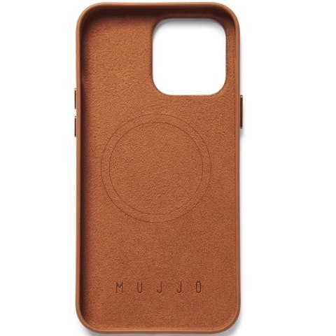 Mujjo Full Leather Case - etui skórzane do iPhone 14 Pro kompatybilne z MagSafe (tan) Mujjo Full Leather Case - etui skórzane do iPhone 14 Pro kompatybilne z MagSafe (tan)