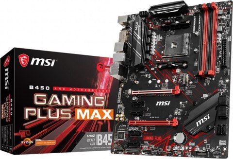 Płyta główna MSI B450 Gaming Plus MAX Socket AM4 ATX Płyta główna MSI B450 Gaming Plus MAX Socket AM4 ATX