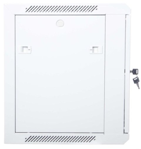Szafa krosowa wisząca n/dz 19" 9U S/600 G/450 szary, drzwi metalowe, zdejmowane panele boczne Szafa krosowa wisząca n/dz 19" 9U S/600 G/450 szary, drzwi metalowe, zdejmowane panele boczne