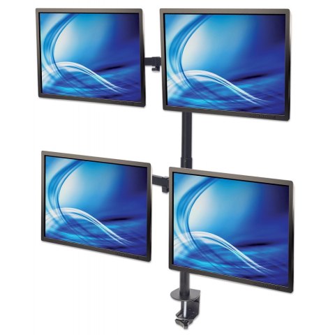 Uchwyt biurkowy Manhattan na 4 monitory 461566 (13 - 32")