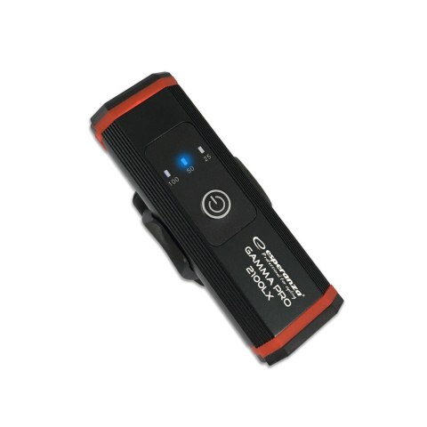 Lampka rowerowa Led na przód 2w1 Gamma Pro 2100 LX Lampka rowerowa Led na przód 2w1 Gamma Pro 2100 LX