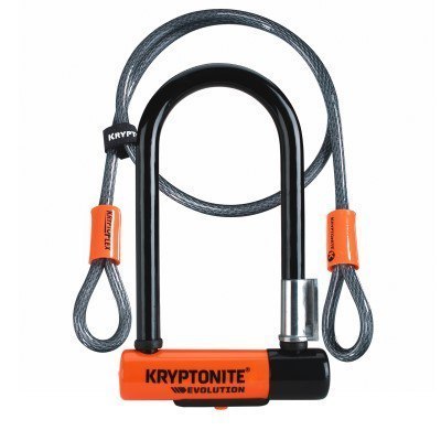 Zapięcie rowerowe U-Lock Kryptonite Evolution Mini-7 8.3 z 17.8 cm (+linka) Zapięcie rowerowe U-Lock Kryptonite Evolution Mini-7 8.3 z 17.8 cm (+linka)