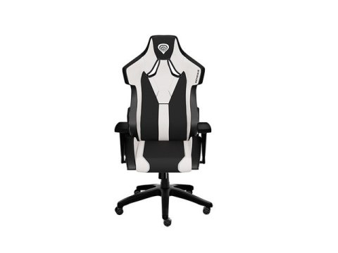 Fotel Nitro 650 Czarno-biały GENESIS NFG-1849 Fotel Nitro 650 Czarno-biały GENESIS NFG-1849