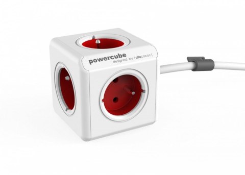 Listwa zasilająca ALLOCACOC PowerCube Extended 2300RD PowerCube Extended 1,5M RED Listwa zasilająca ALLOCACOC PowerCube Extended 2300RD PowerCube Extended 1,5M RED
