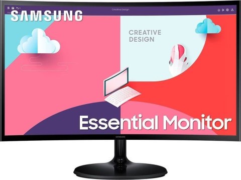 Monitor SAMSUNG LS27C360EAUXEN (27" /VA /75Hz /1920 x 1080 /Czarny) Monitor SAMSUNG LS27C360EAUXEN (27" /VA /75Hz /1920 x 1080 /Czarny)