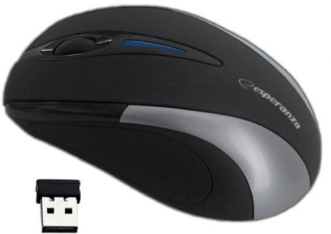 Mysz Bezprzewodowa ESPERANZA EM101S NANO USB Mysz Bezprzewodowa ESPERANZA EM101S NANO USB