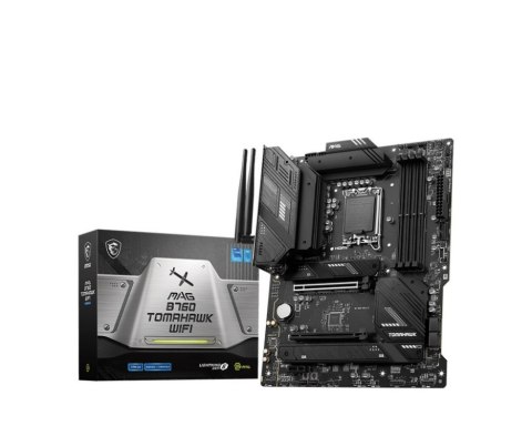 Płyta główna MSI MAG B760 TOMAHAWK WIFI LGA1700 ATX Płyta główna MSI MAG B760 TOMAHAWK WIFI LGA1700 ATX