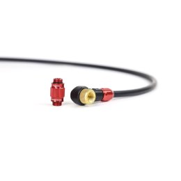 Pompka podłogowa LEZYNE Steel Floor Drive 3.5 Fire Red