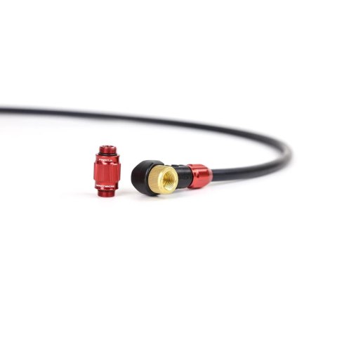 Pompka podłogowa LEZYNE Steel Floor Drive 3.5 Fire Red Pompka podłogowa LEZYNE Steel Floor Drive 3.5 Fire Red