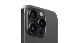 Smartphone APPLE iPhone 15 Pro 256 GB Czarny Tytan MTV13PX/A
