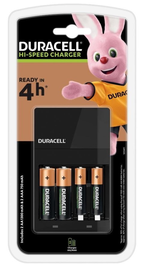 Baterie DURACELL Alkaliczna AA 750mAh Blister Duracell CEF27 + 2xAA/LR6 + 2xAAA/LR4 Baterie DURACELL Alkaliczna AA 750mAh Blister Duracell CEF27 + 2xAA/LR6 + 2xAAA/LR4