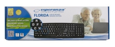 Klawiatura Przewodowa ESPERANZA Florida Klawiatura Przewodowa ESPERANZA Florida