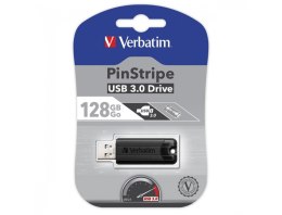 Pendrive (Pamięć USB) VERBATIM (128 GB /USB 3.0 /Czarny )