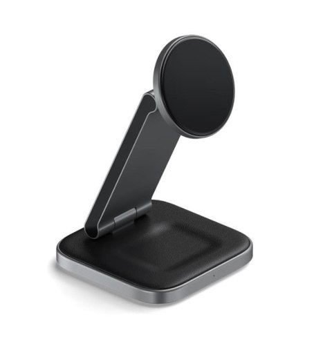 Satechi 3-in-1 Foldable Charging Stand - składana podstawka ładująca Qi2 do trzech urządzeń (US,CAN,EU,UK) (space gray) Satechi 3-in-1 Foldable Charging Stand - składana podstawka ładująca Qi2 do trzech urządzeń (US,CAN,EU,UK) (space gray)