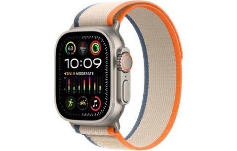 Watch Ultra 2 GPS + Cellular 49 mm APPLE watchOS 10 Pomarańczowo-beżowo-srebrny Watch Ultra 2 GPS + Cellular 49 mm APPLE watchOS 10 Pomarańczowo-beżowo-srebrny