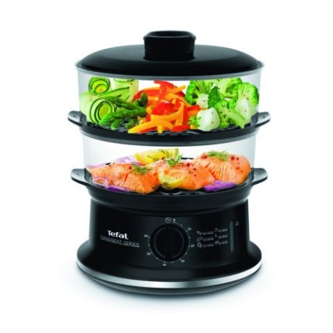 Parowar TEFAL VC1401 (980W /6l /Czarno-srebrny )