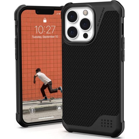 UAG Metropolis LT - obudowa ochronna do iPhone 13 Pro kompatybilna z MagSafe (kevlar - czarna) UAG Metropolis LT - obudowa ochronna do iPhone 13 Pro kompatybilna z MagSafe (kevlar - czarna)