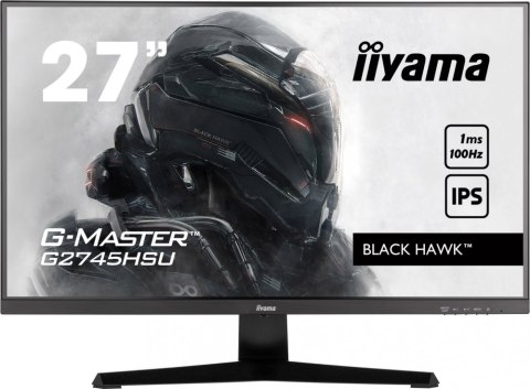 Monitor IIYAMA G2745HSU-B1 (27" /IPS /100Hz /1920 x 1080 /Czarny) Monitor IIYAMA G2745HSU-B1 (27" /IPS /100Hz /1920 x 1080 /Czarny)
