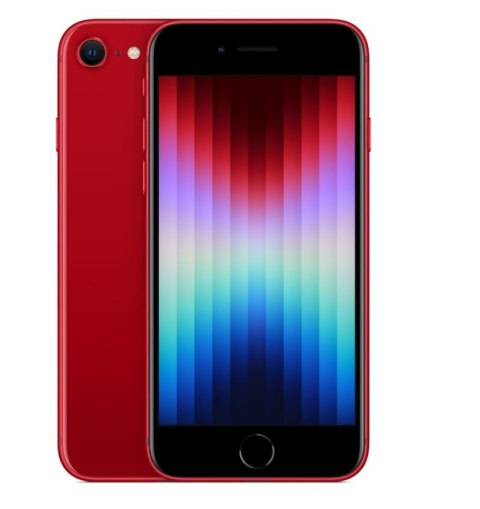 Smartphone APPLE iPhone SE (2022) 64 GB Czerwony MMXH3PM/A Smartphone APPLE iPhone SE (2022) 64 GB Czerwony MMXH3PM/A