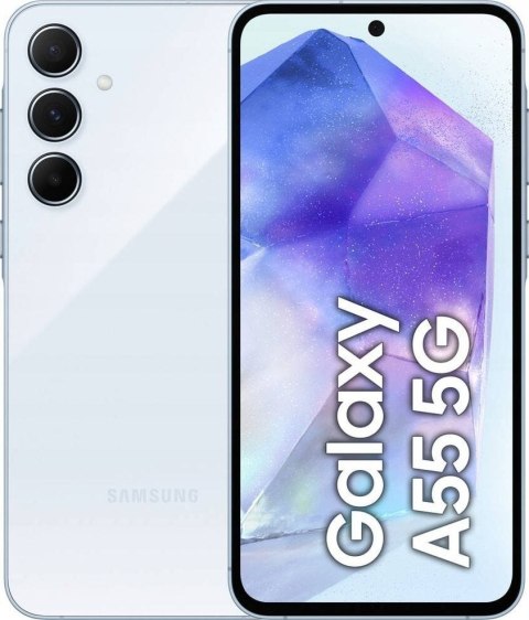 Smartphone SAMSUNG Galaxy A55 5G 8/256 GB Niebieski 256 GB Niebieski SM-A556B/DS Smartphone SAMSUNG Galaxy A55 5G 8/256 GB Niebieski 256 GB Niebieski SM-A556B/DS