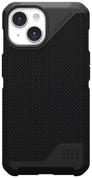 UAG Metropolis LT Magsafe - obudowa ochronna do iPhone 15 kompatybilna z MagSafe (kevlar black) UAG Metropolis LT Magsafe - obudowa ochronna do iPhone 15 kompatybilna z MagSafe (kevlar black)