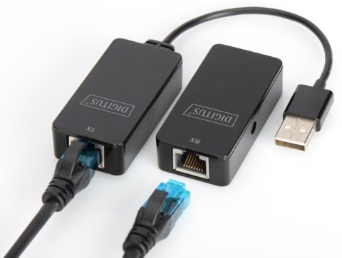 Adapter DIGITUS DA-70141 2x USB - 2x RJ-45 Adapter DIGITUS DA-70141 2x USB - 2x RJ-45
